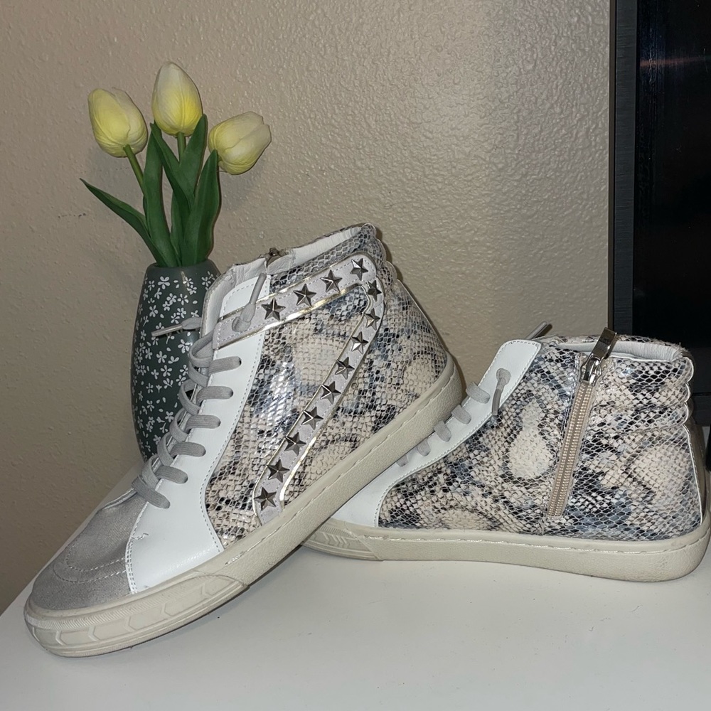 Vintage Havana High Top Sneakers